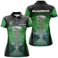 Custom Gradient Women Disc Golf Frisbee Golf Outfit Women's Polo Shirts S-5XL