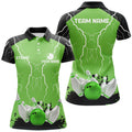 Custom Bowling Strike Lightning Storm Thunder Team Shirt Women's Polo Shirts S-5XL