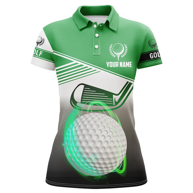 Custom Golf Polo Shirts Golf Ball Design Golf Gifts for Women's Polo Shirts S-5XL