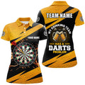 Custom My Drinking Team Has A Darts Problem Beer Dart Women's Polo Shirts S-5XL