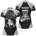 Custom Name Number Disc Golf Polo Cool Gift Ideas Women's Polo Shirts S-5XL