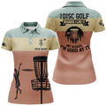 Custom Funny Disc Golf Shirt With Sayings Best Gift Idea Women's Polo Shirts S-5XL