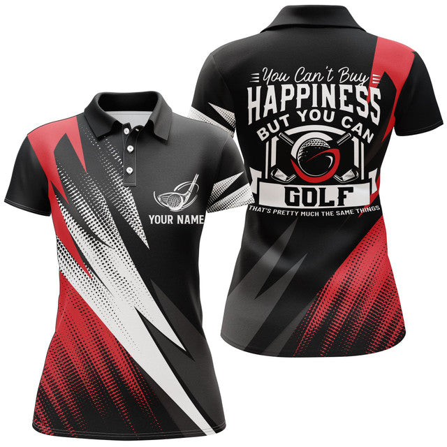 Custom Red Golf Polo Shirts Personalized Golf for Ladies Women's Polo Shirts S-5XL