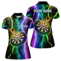 Custom Colorful Thunder Lightning Darts Polo Shirt for Women's Polo Shirts S-5XL