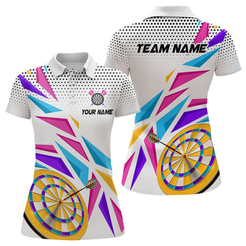 Custom Sports Style Colorful Polo Shirt for Dart Team Women's Polo Shirts S-5XL
