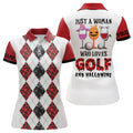 Custom Leopard Argyle Halloween Golf Shirt Women's Polo Shirts S-5XL