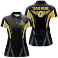 Custom 9 Ball Billiard Team Shirts with Wings Design Women's Polo Shirts S-5XL