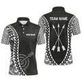 Personalized Tribal Pattern Target Archery Men's Polo Shirt Size S-5XL