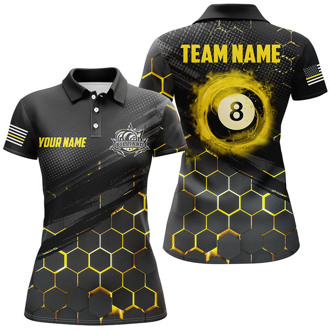 Custom I Play Like A Girl Argyle Golf Shirts Golfing Gifts Women's Polo Shirts S-5XL