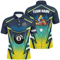 8 Ball Pool Billiard Custom Apparel Men's Polo Shirt S-5XL