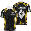 Personalized Billiard Ball 9 Skull Pattern Men's Polo Shirt S-5XL