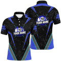 Personalized Grunge 10 Ball Billiard Mens Polo Shirt S-5XL