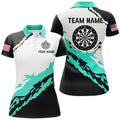 Custom Dartboard Darts for Women's Polo Shirts S-5XL