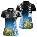Custom Personalized 3D Dart Board Custom League Shirts Women's Polo Shirts S-5XL