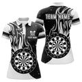 Custom Personalized White Darts Fire Best Darts For Women's Polo Shirts S-5XL