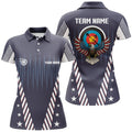 Custom Eagle American Archery Target Design US Archery Women's Polo Shirts S-5XL