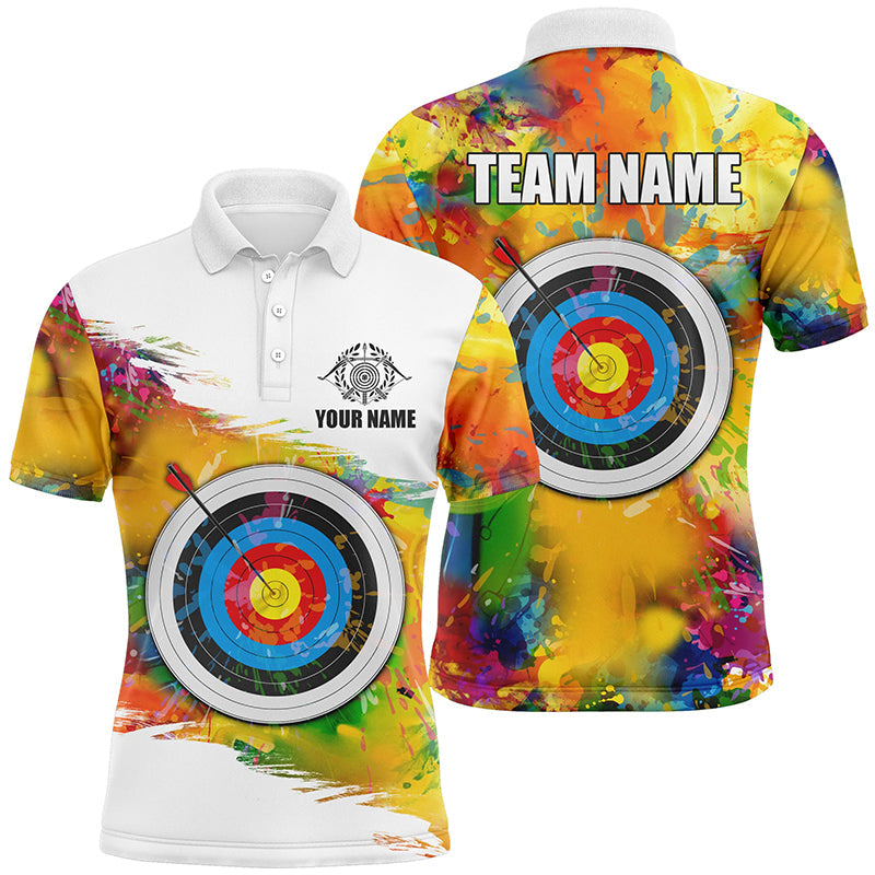 Custom Archery Jerseys Attire for Archer Polo Shirt S-5XL Men's Polo Shirt