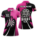 Custom Pink Dart Mode On Unique Mother's Day Gift Women's Polo Shirts S-5XL