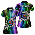 Custom Personalized Archery Colorful Women's Polo Shirts S-5XL