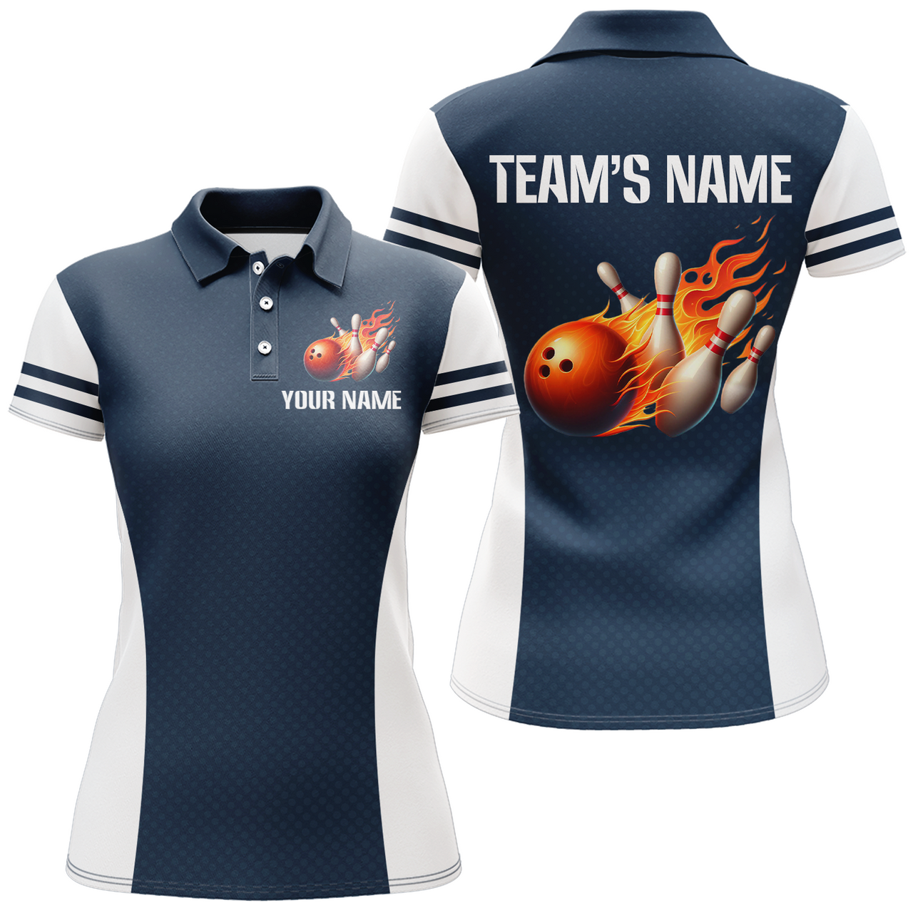 Custom Personalized Bowling Shirt for Bowling Women's Polo Shirts S-5XL