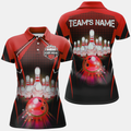 Custom Name and Team Bowling Shirt for Teams Women's Polo Shirts S-5XL