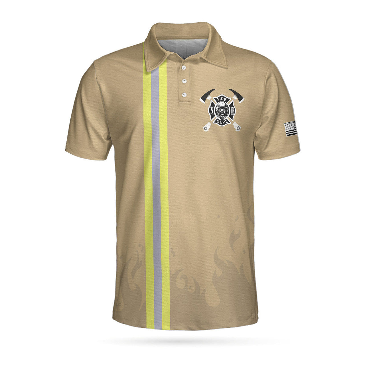 Firefighter I Am A Firefighter Fire Department Best Shirt Men's Polo Shirt
