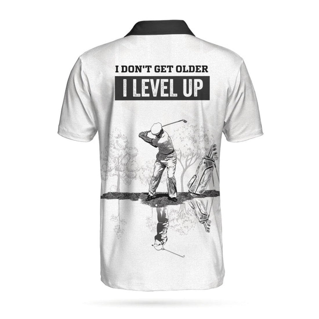 I Don't Get Older I Level Up Golf Men's Polo Shirt S-5XL