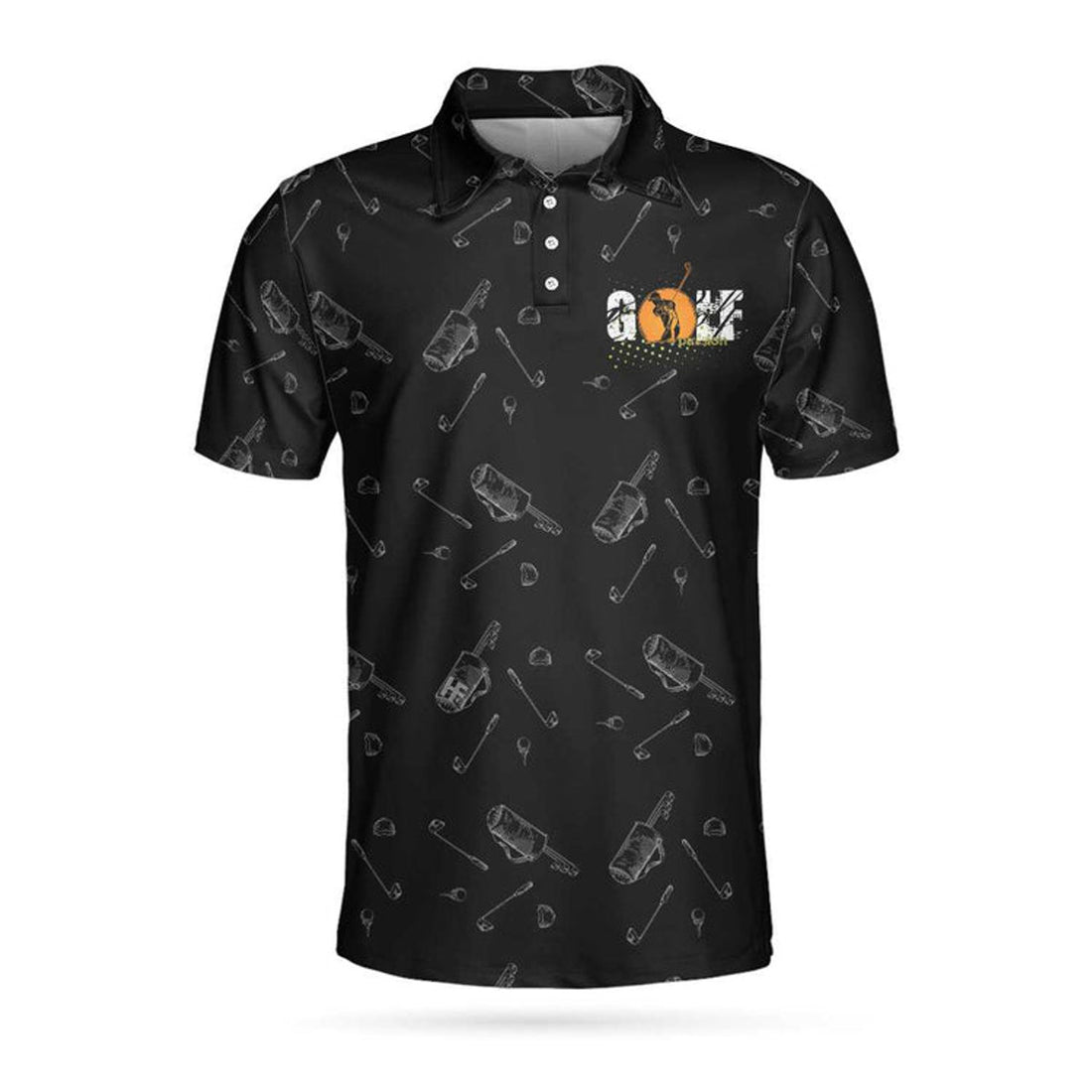 Sexy Golf Dad I Never Dreamed I'd Be Men's Polo Shirt S-5XL