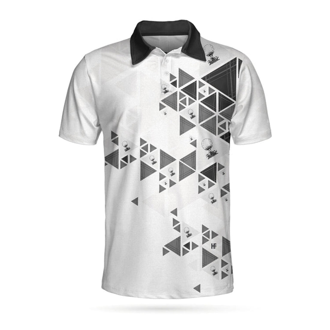 I Regard Golf As An Expensive Way To Play Marbles Black Men's Polo Shirt S-5XL