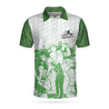 King Of The Green Golf Shirt Cool Gift Men's Polo Shirt S-5XL