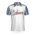 Life Is Short Swing Hard Argyle Pattern Best Golf Shirt Men's Polo Shirt S-5XL