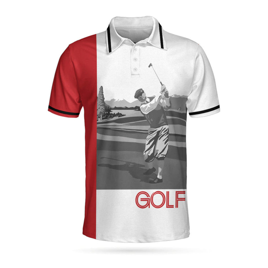 Golf Graphic Short Sleeve Shirt Best Golf Shirt for Men Men's Polo Shirt S-5XL