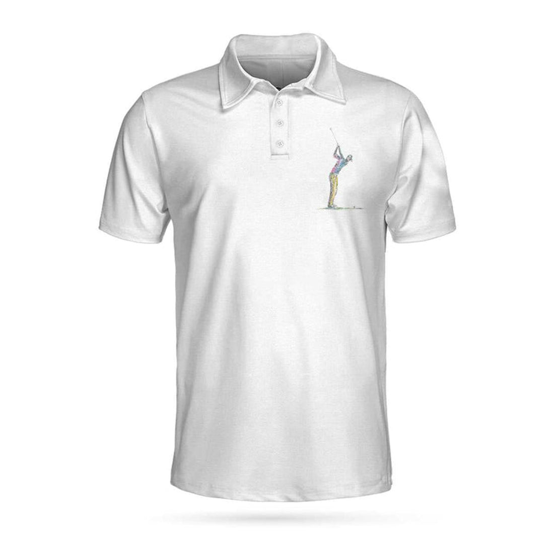 Things My Dad Love Golfing and Bourbon Whiskey Polo Men's Polo Shirt S-5XL