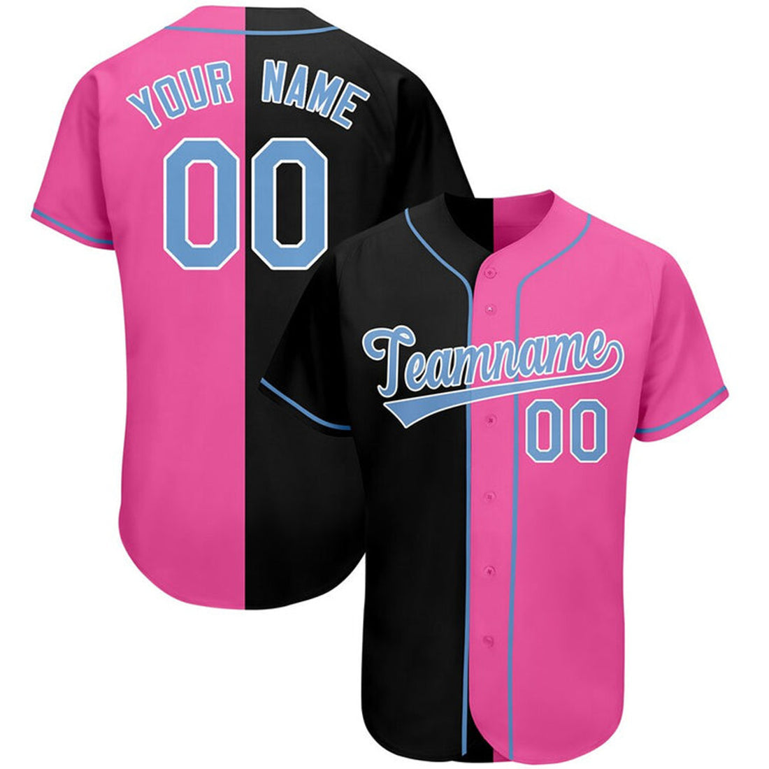 Custom Baseball Jersey Team Name Number S-5XL