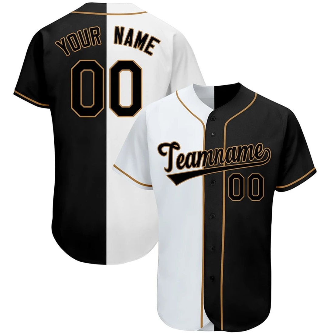 Custom Baseball Jersey Team Name Number S-5XL