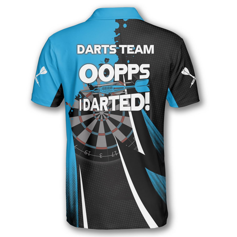 Custom Oopps I Darted Dart Polo Shirt for Men Men's Polo Shirt S-5XL