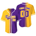 Custom Gradient Baseball Jersey Team Clothing Baseball Jersey S-5XL