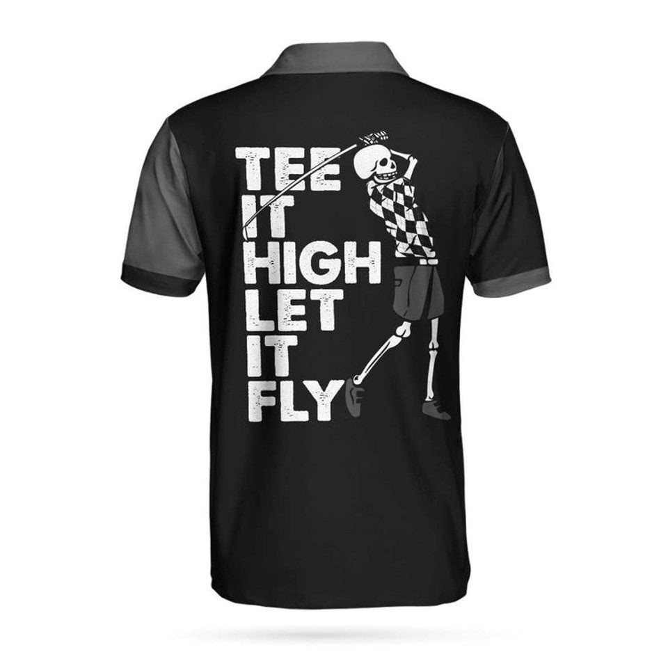 I Love It When My Wife Lets Me Play Golf Men's Polo Shirt S-5XL