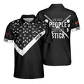 We Beat People With A Stick Golf Shirt Perfect Gift for Men Men's Polo Shirt