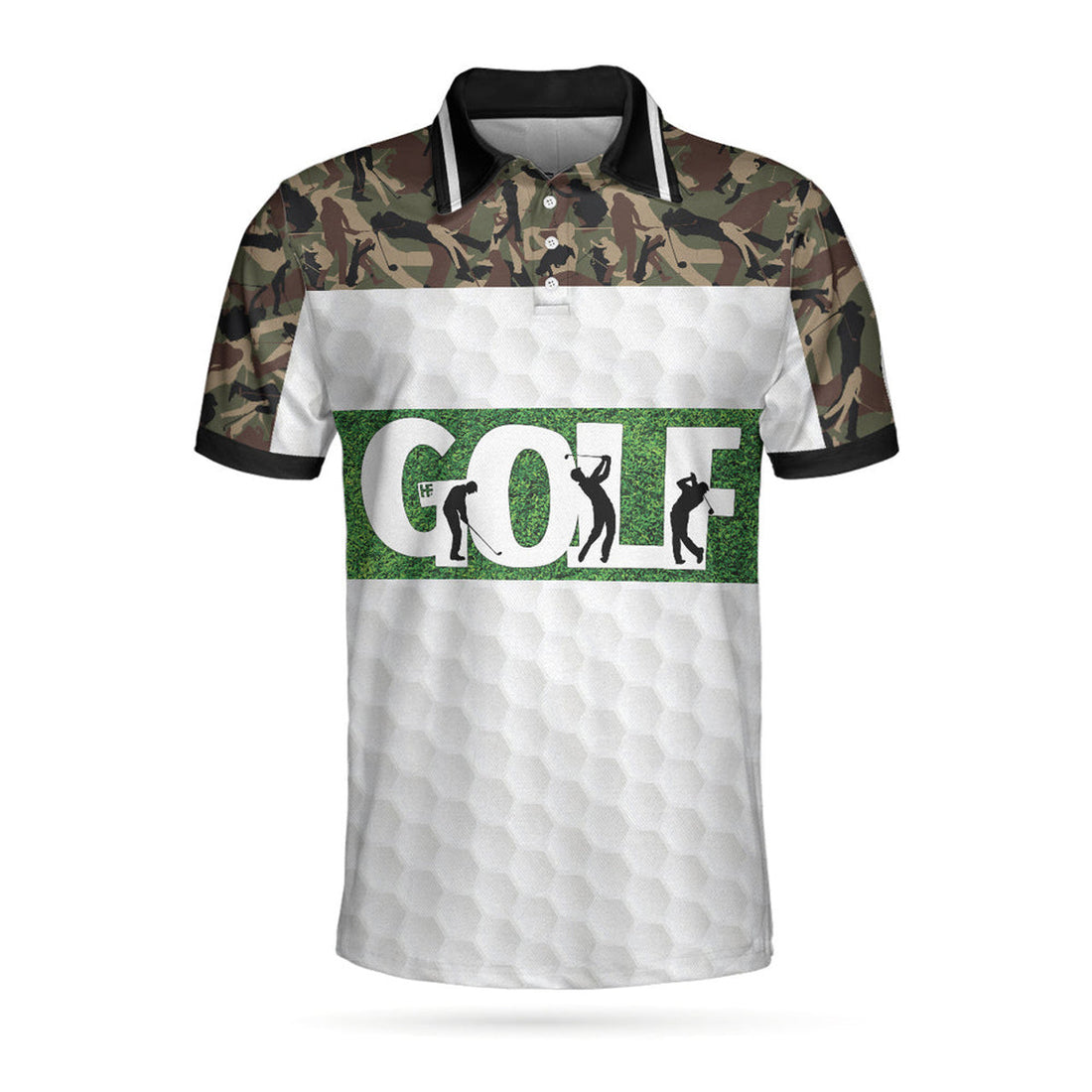 Smart Golf Shirt for Men Weapon of Grass Destruction Men's Polo Shirt S-5XL