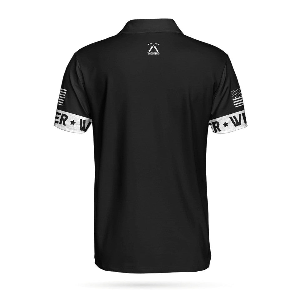 Personalized Welder Shirt Man The Myth The Legend Gift Men's Polo Shirt S-5XL