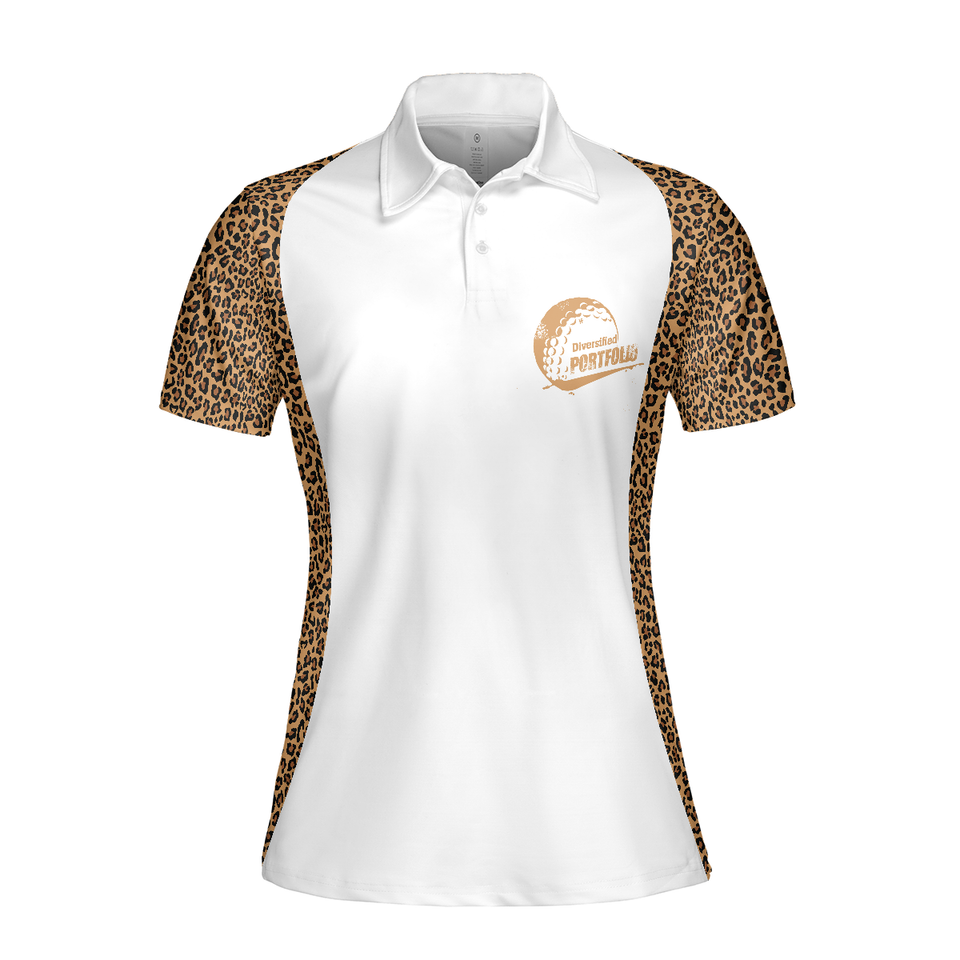 Diversified Portfolio Golf Short Sleeve Women's Polo Shirts S-5XL