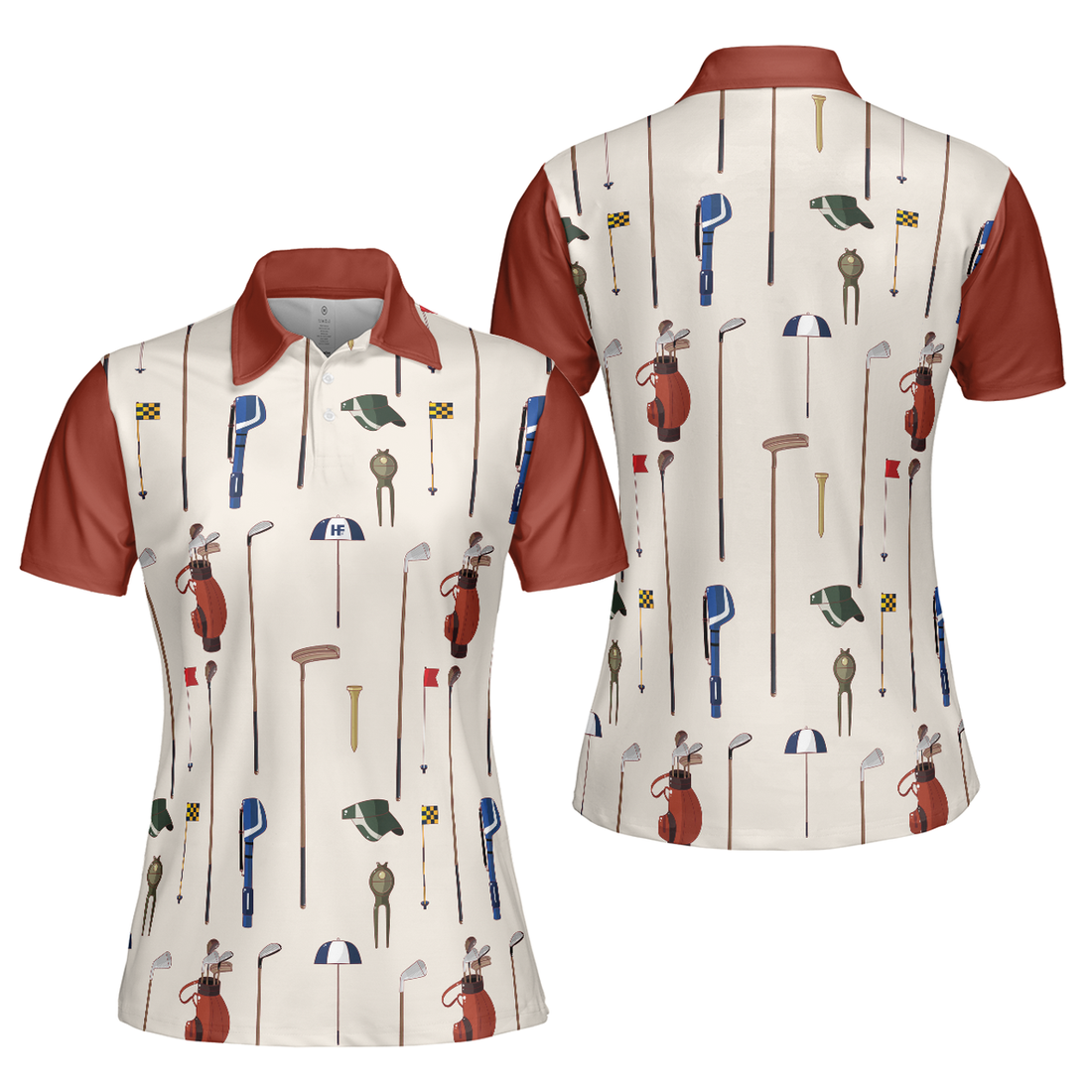 Golf Equipment Short Sleeve Unique Female Gift Women's Polo Shirts S-5XL