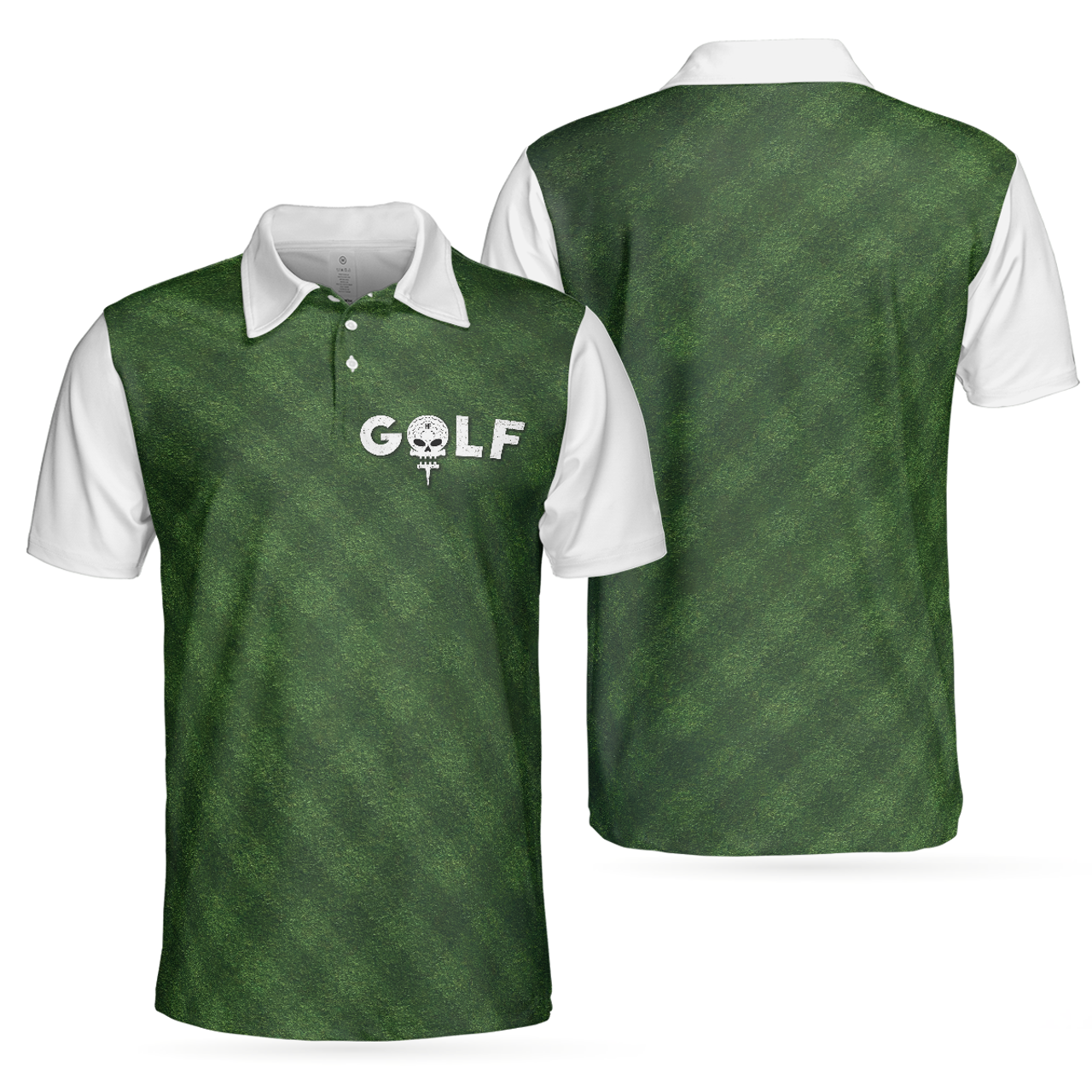 Classic Green Golf Shirt Cool Gift For Golfers Men's Polo Shirt S-5XL