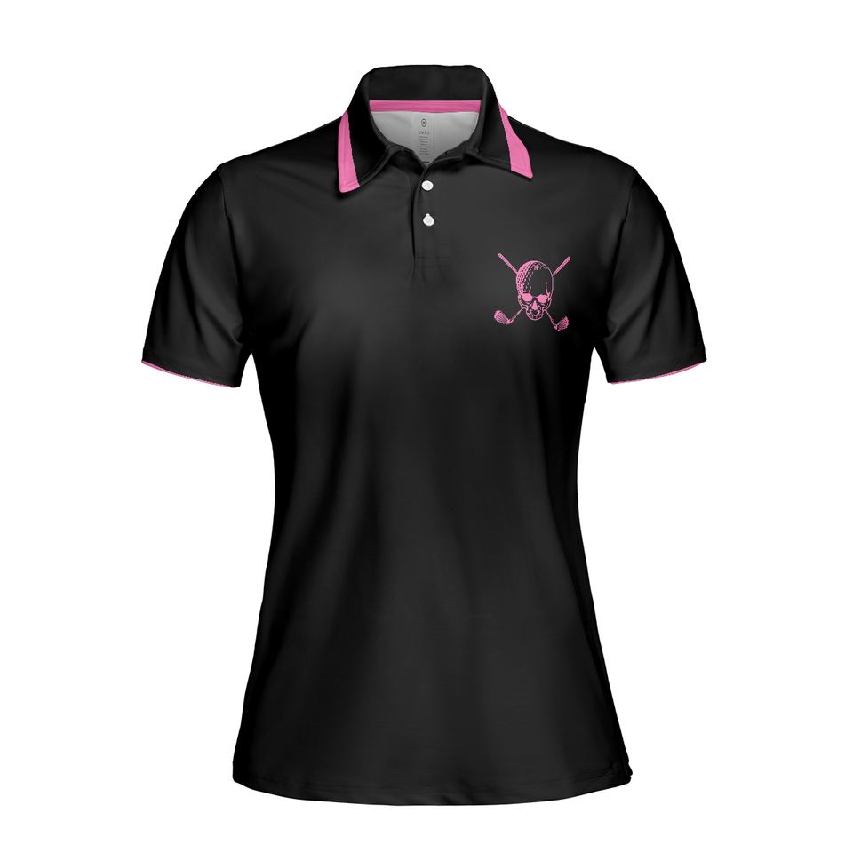 Golf Skull Women Shirt Short Sleeve Women's Polo Shirts S-5XL