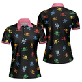 Golf Skull Women Shirt V1 Short Sleeve Women Polo Shirt S-5XL