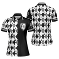 Golfaholic Short Sleeve Women Polo Shirt S-5XL