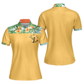 Kiss My Ace Floral Tennis Shirt For Women Short Sleeve Women Polo Shirt S-5XL