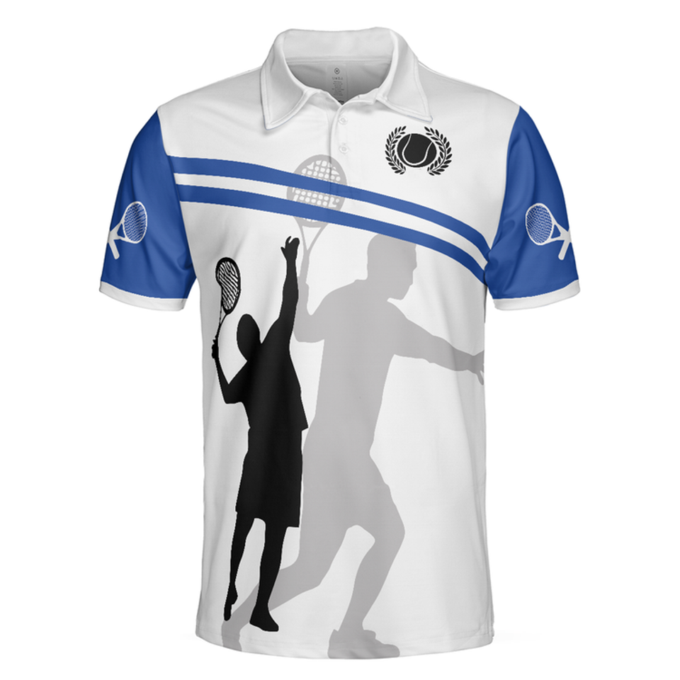 Tennis You Just Got Served All Over Printed Perfect Gift Men's Polo Shirt S-5XL