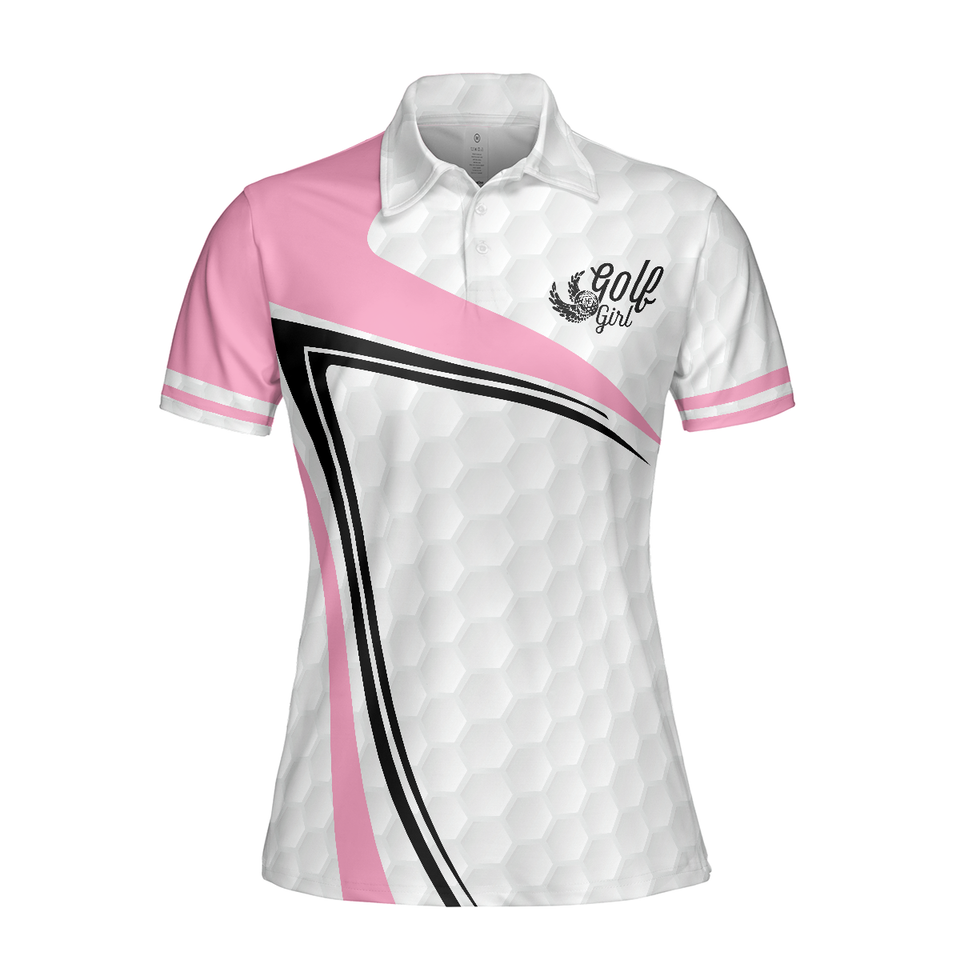 Golf Girl Sporty Style Short Sleeve for Female Players Women's Polo Shirts S-5XL